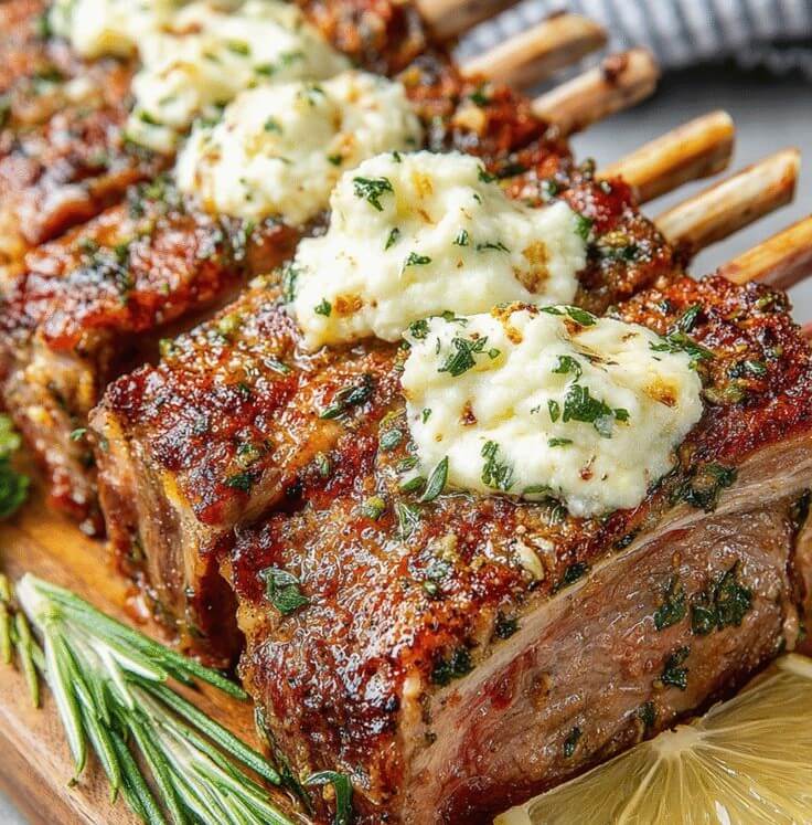 Rack of Lamb with Herb Crust